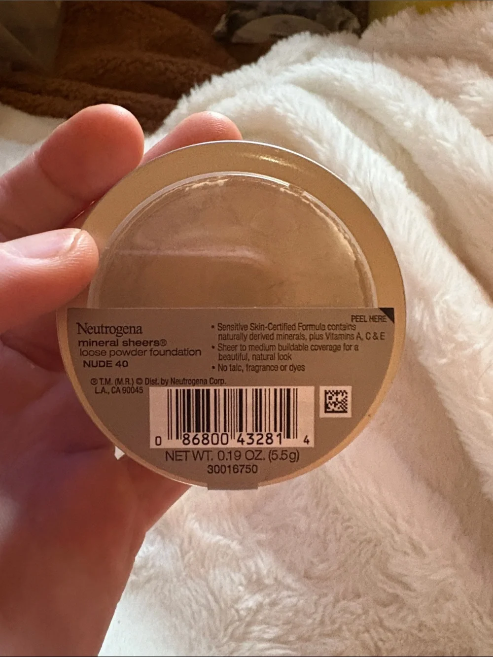 Neutrogena Mineral Sheers Loose Powder Foundation - Nude (40)
